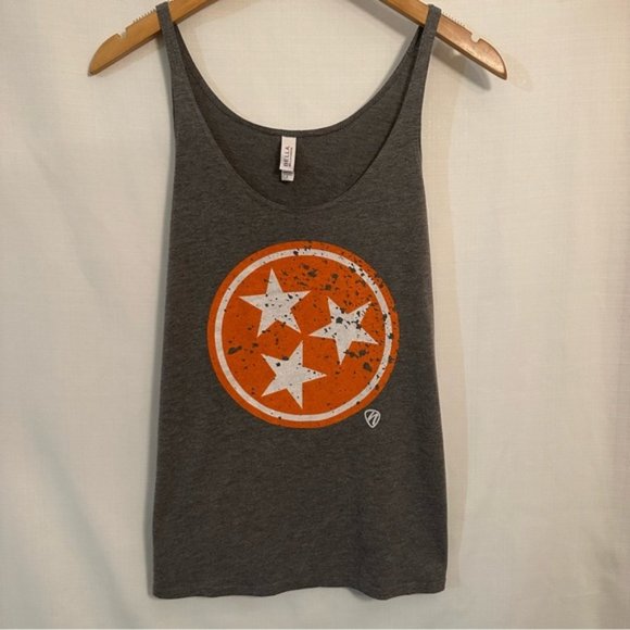 Bella Canvas Tennessee Flag Tank Top Size Small - Picture 1 of 9